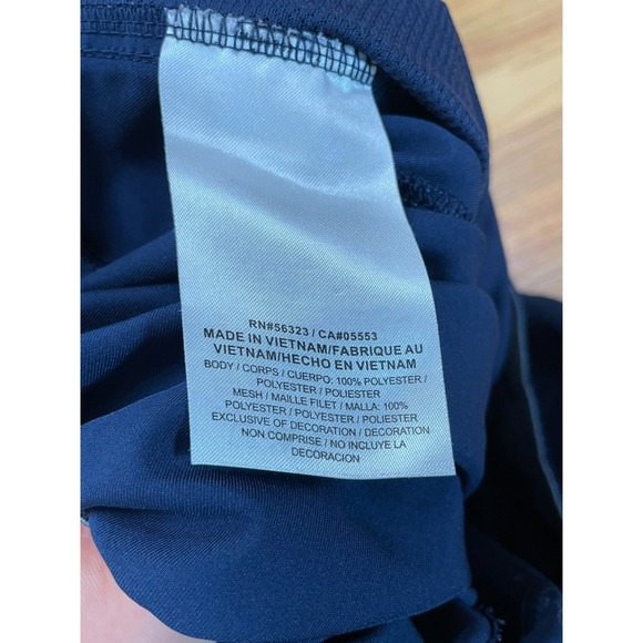 Nike Dri-Fit Men's Pants Track Basketball Y2k Ankle Zip Hem Flat Front‎ XL Blue - Picture 8 of 9